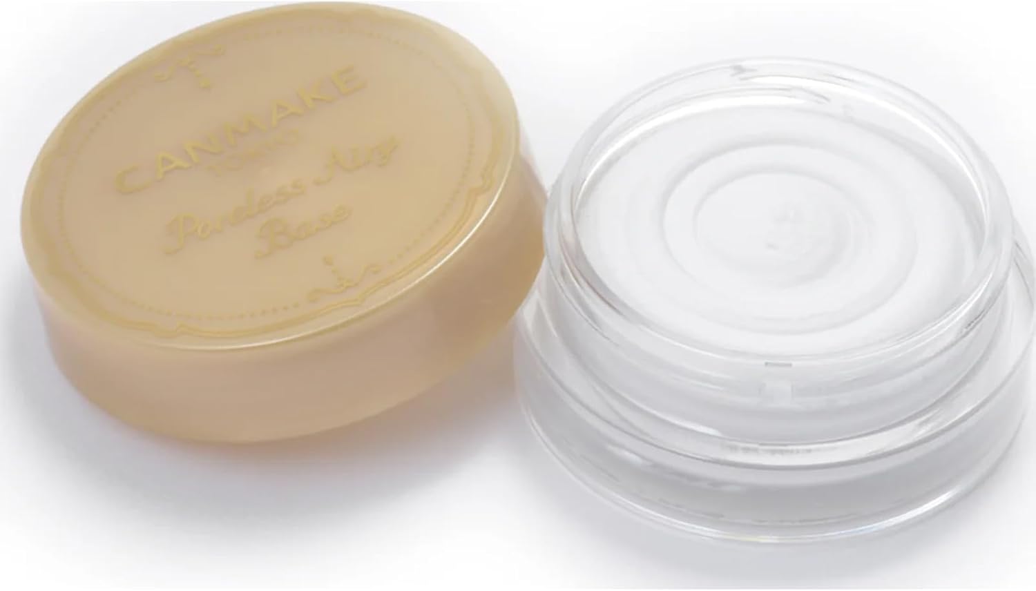 Canmake Poreless Airy Base 01 Pure White Makeup Base Jar 9 Grams (x1)