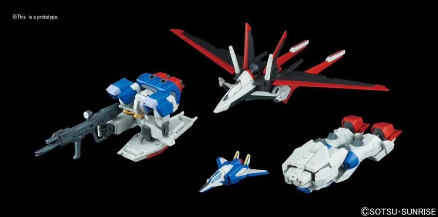 BANDAI SPIRITS(バンダイ スピリッツ) HGCE 198 Mobile Suit Gundam SEED DESTINY Force Impulse Gundam, 1/144 Scale Color-Coded Plastic Model