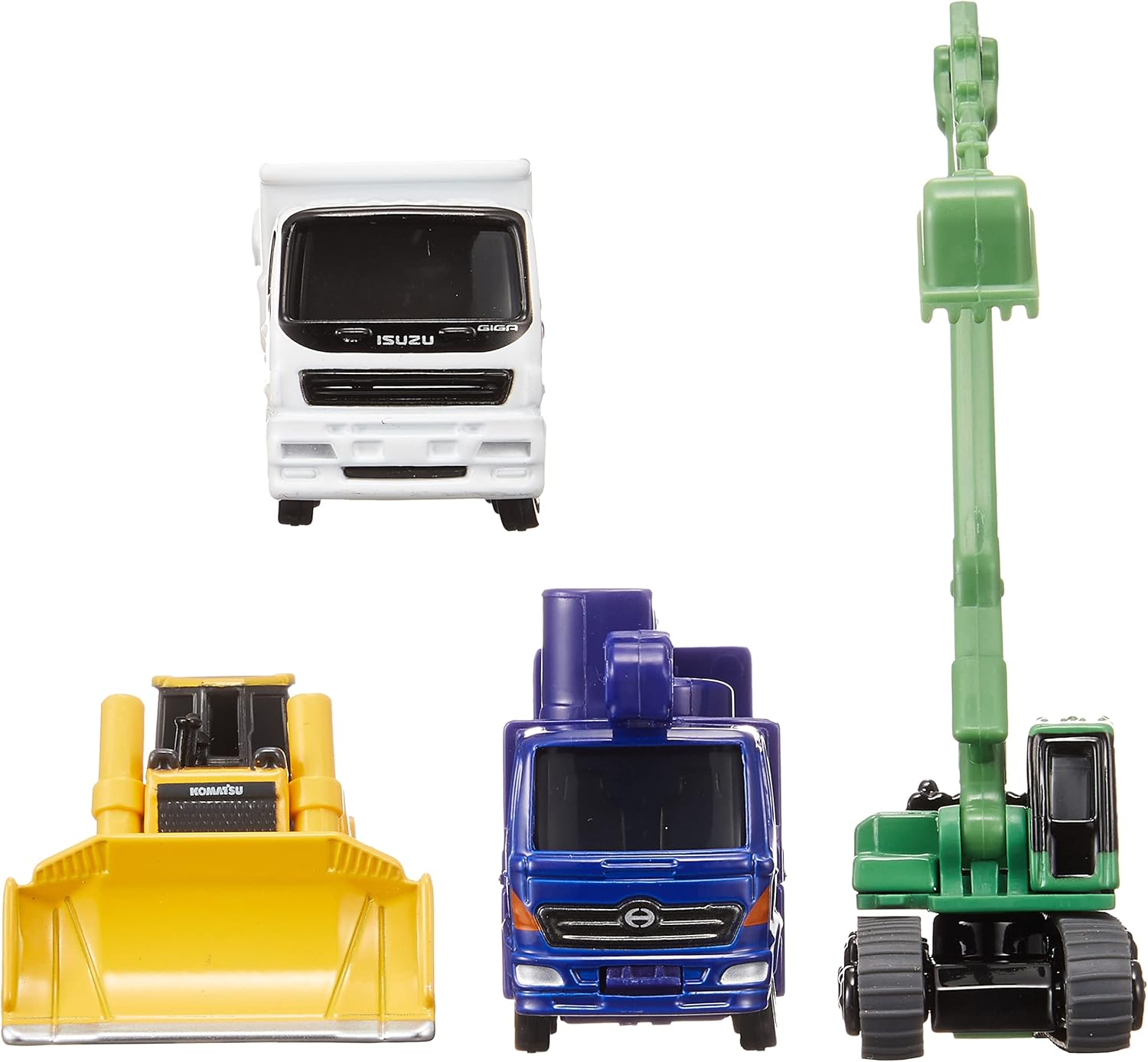 Takara Tomy Tomica Construction Vehicle Set 5, Mini Car, Car, Toy, Unisex, Ages 3 and Up, Toy Safety Standards Compliant, ST Mark Certified, TOMICA
