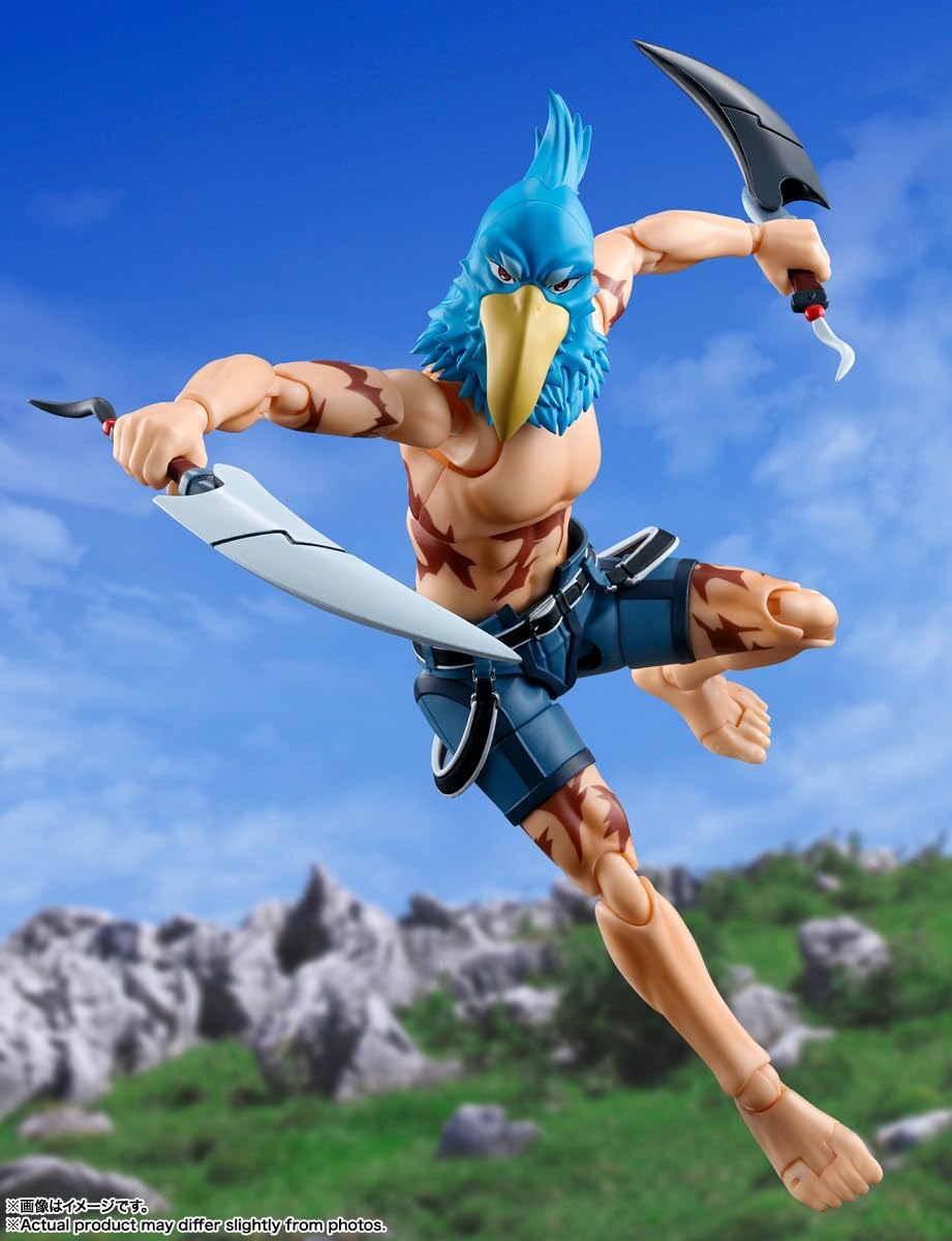 BANDAI SPIRITS S.H. Figuarts Shangri-La Frontier, Sunrak, Approx. 5.9 inches (150 mm), PVC & ABS, Pre-painted Action Figure