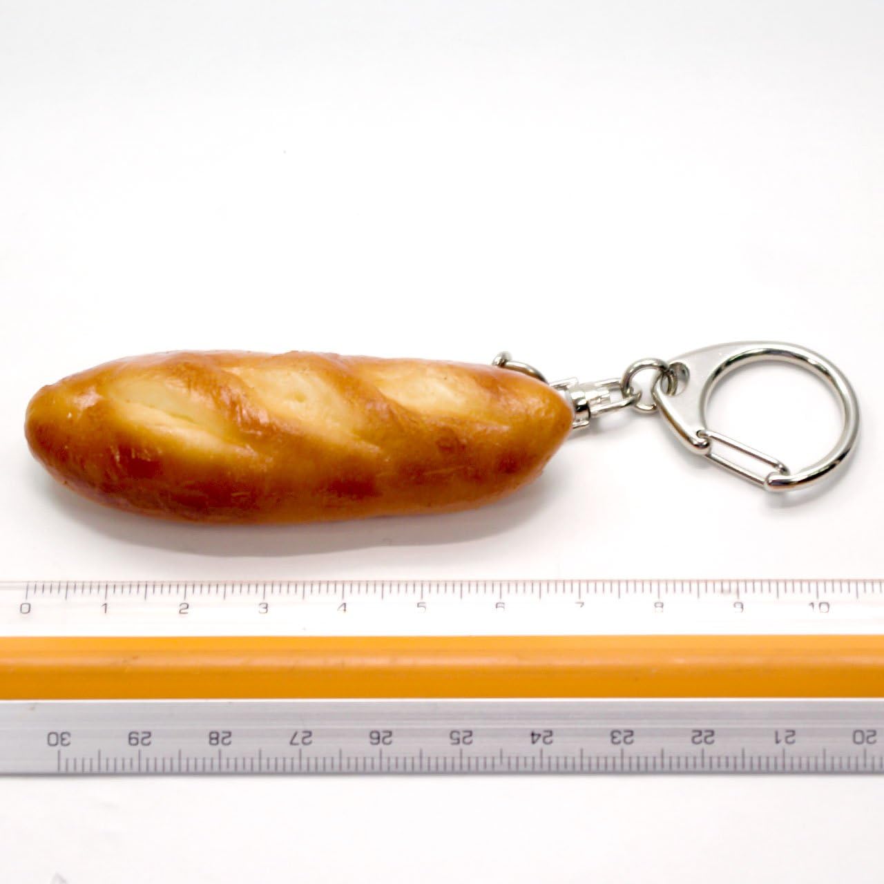 Coconut Accessories, Makes Your Hungry Every Time You Look, French Bread Food Sample Keychain Cute, Funny, Souvenir, Present, 125 OK