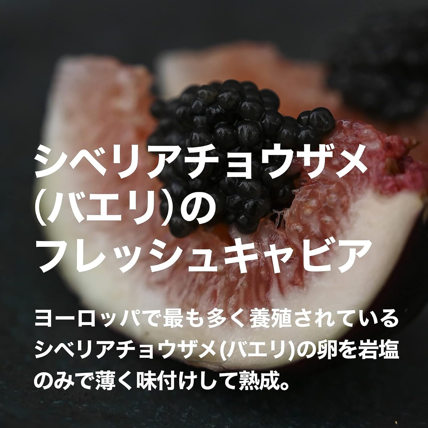 Japan Caviar Miyazaki Caviar 1983 Baeri Classic (20g / Gift Box with Shell Spoon) Gourmet Delicacy