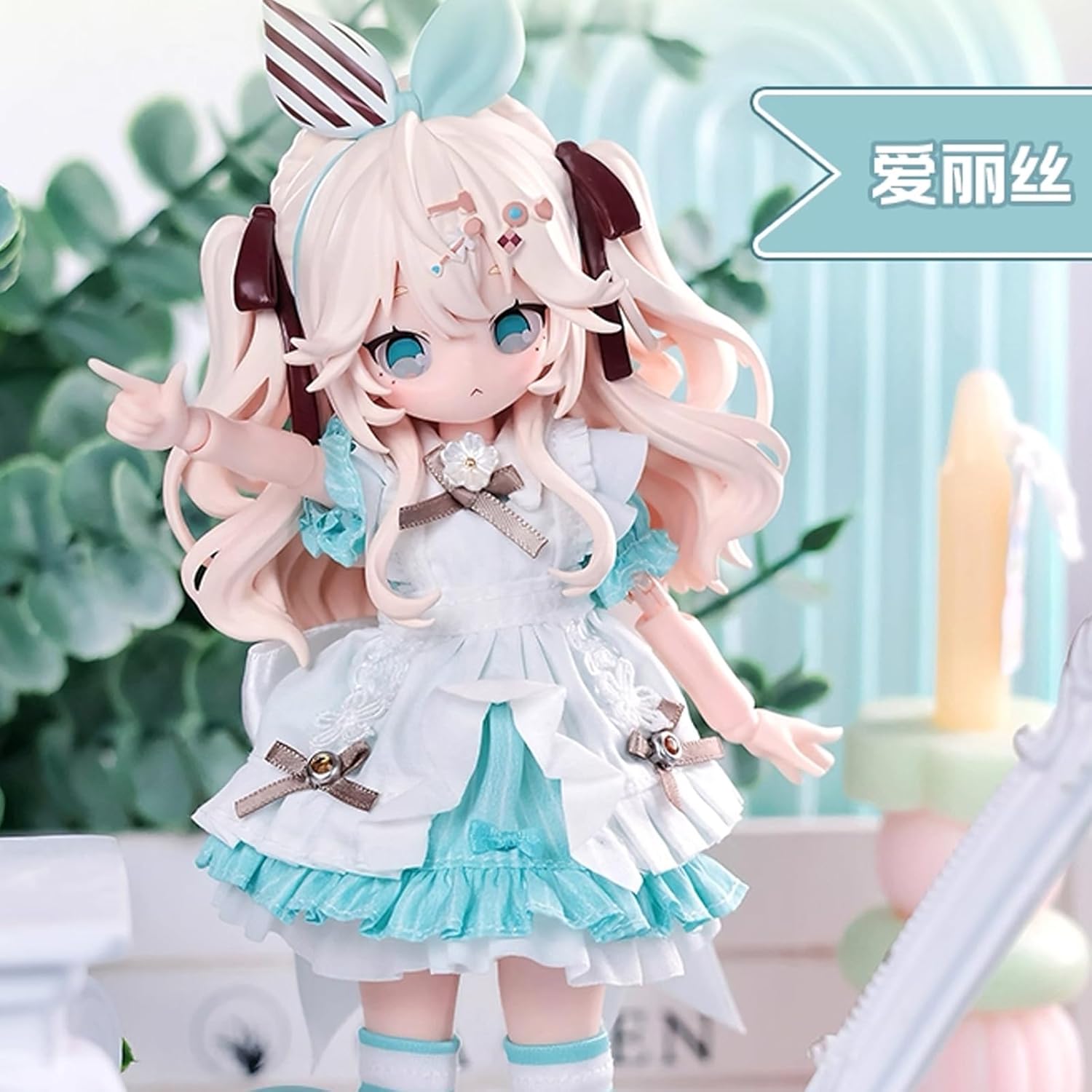 Blind Doll Sugary Girls Series MJD Articulated Joint Doll 1/8 18cm Blind Box Cute Girl BJD Figure (Random 1 Piece) [Official Genuine Product]