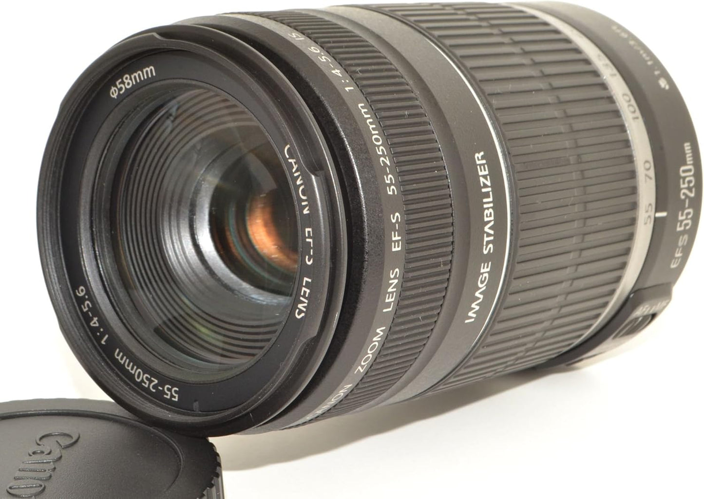 Canon 望遠レンズ EF-S55-250mm F4-5.6 IS APS-C対応