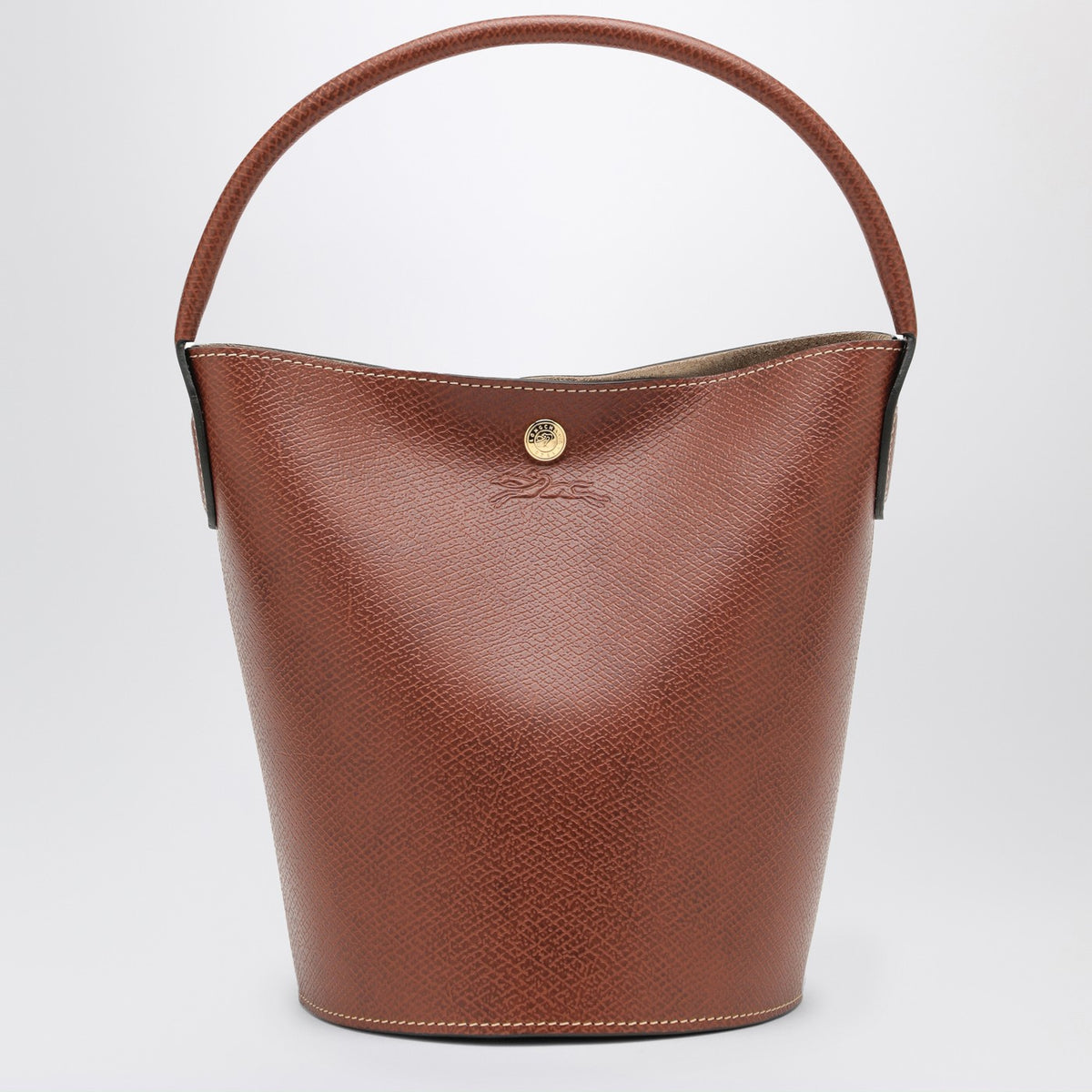 Longchamp Longchamp S エピュアブラウンバケットバッグ - Image 4