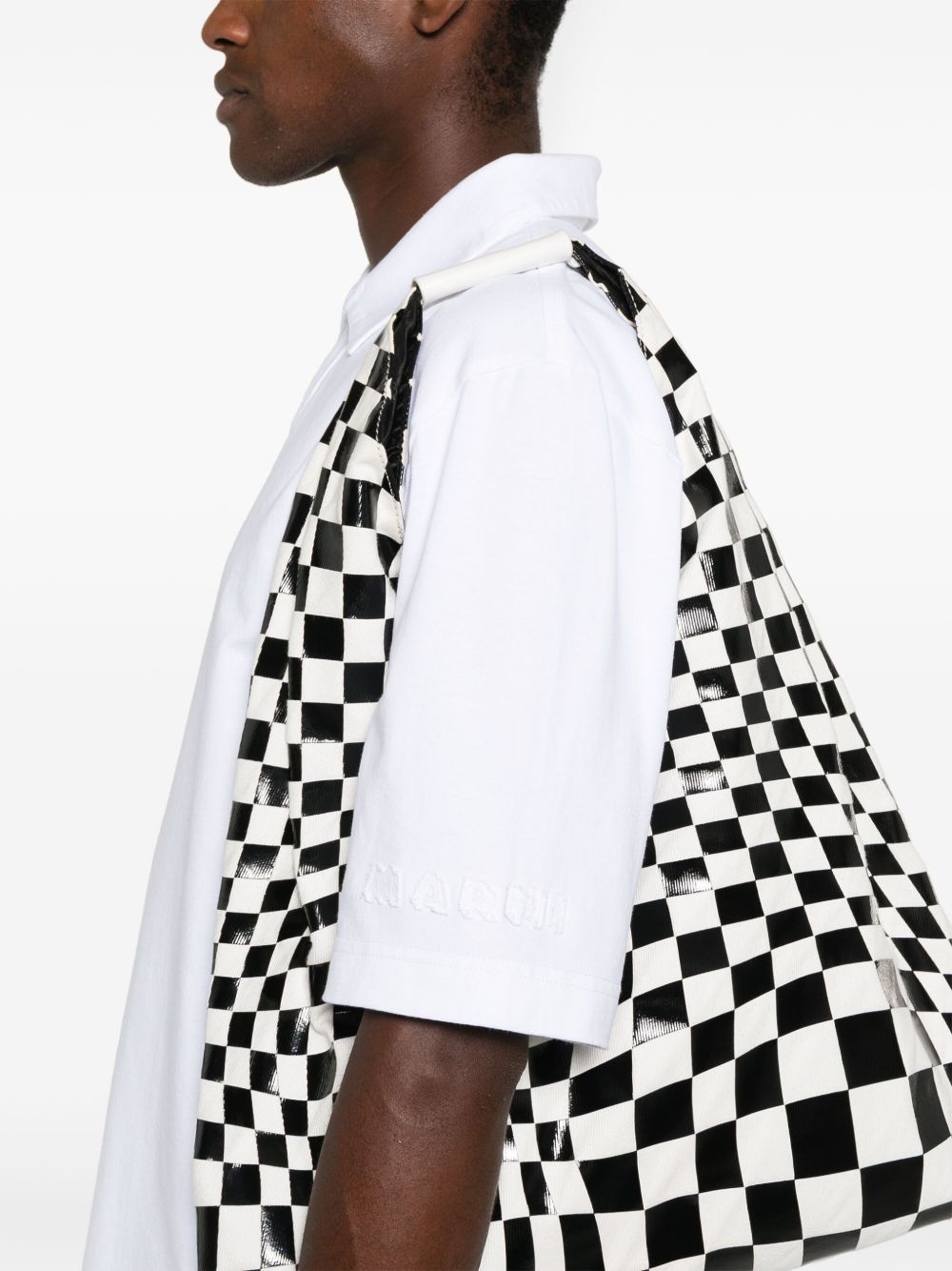 Marni Marni Logo Cotton Polo Shirt - Image 4