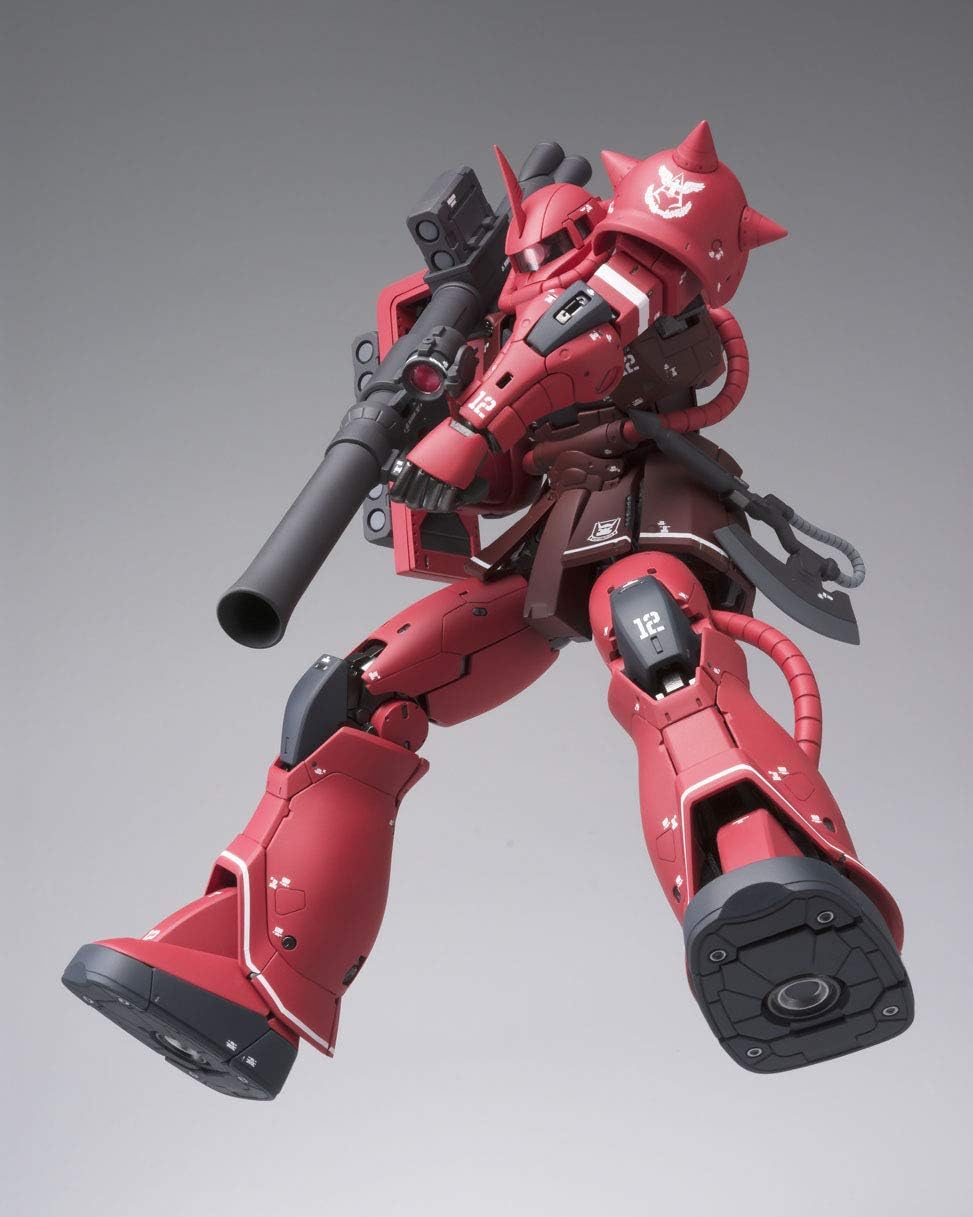 GUNDAM FIX FIGURATION METAL COMPOSITE Mobile Suit Gundam MS-06S Zaku II For Char, Approx. 7.1 inches (180 mm), ABS & PVC & Die Cast Pre-painted Action Figure