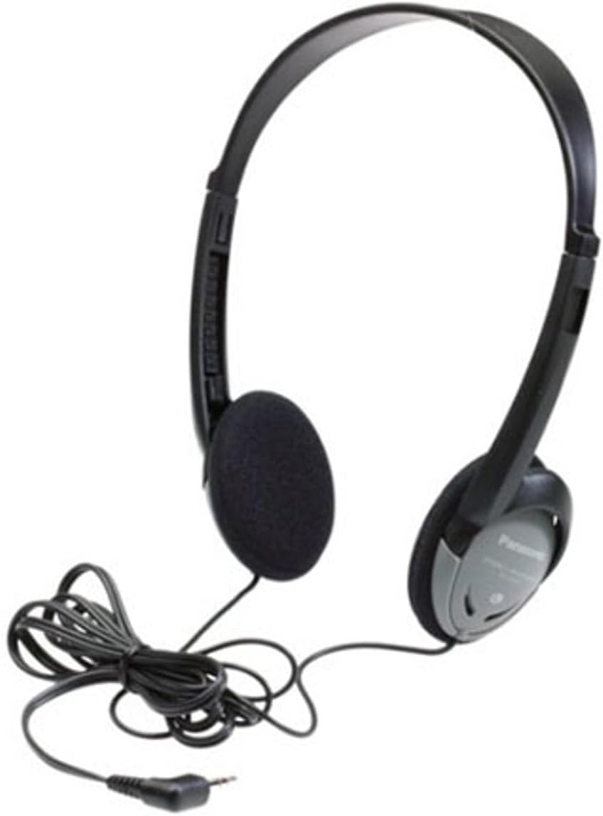 Panasonic (RP-HT21) 10-Pack Lightweight Headphones with XBS Headphones (Earbuds)
