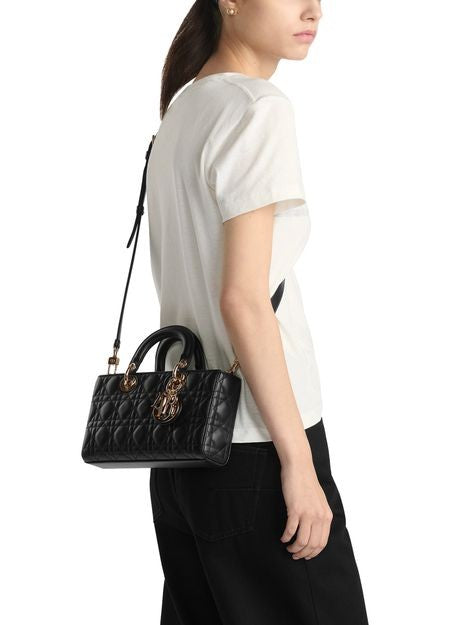 T-shirt cotton and linen jersey with Christian Dior Papillon motif - Image 4