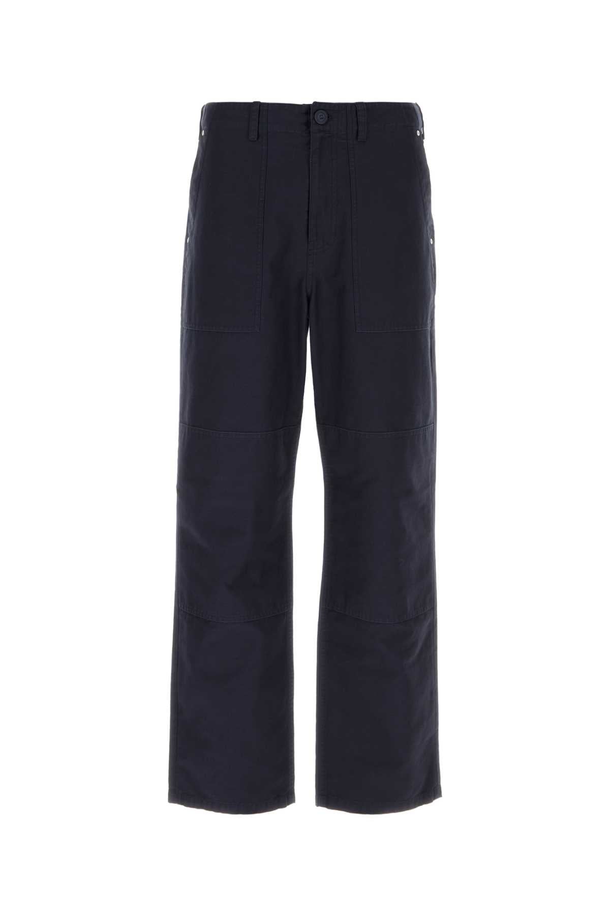 Givenchy Givenchy Midnight Blue Cotton Pant - Image 4