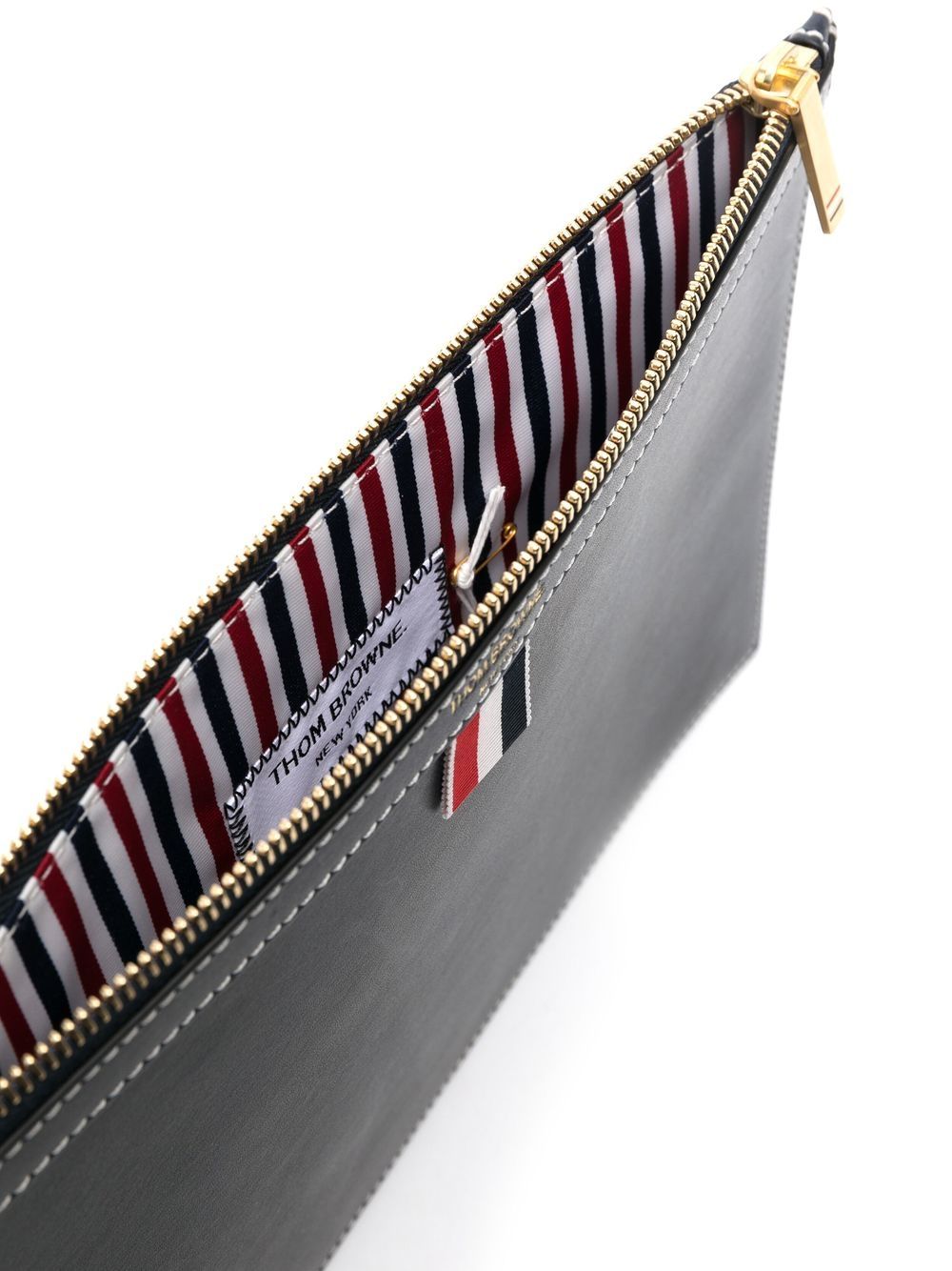 Thom Thom Browne Smalle Leather Document Case - Image 4