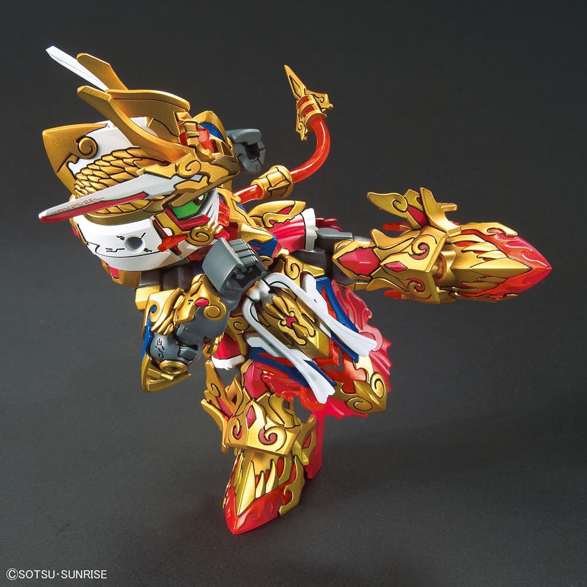 Bandai Spirits SDW Heroes Goku Impulse Gundam Color Coded Plastic Model
