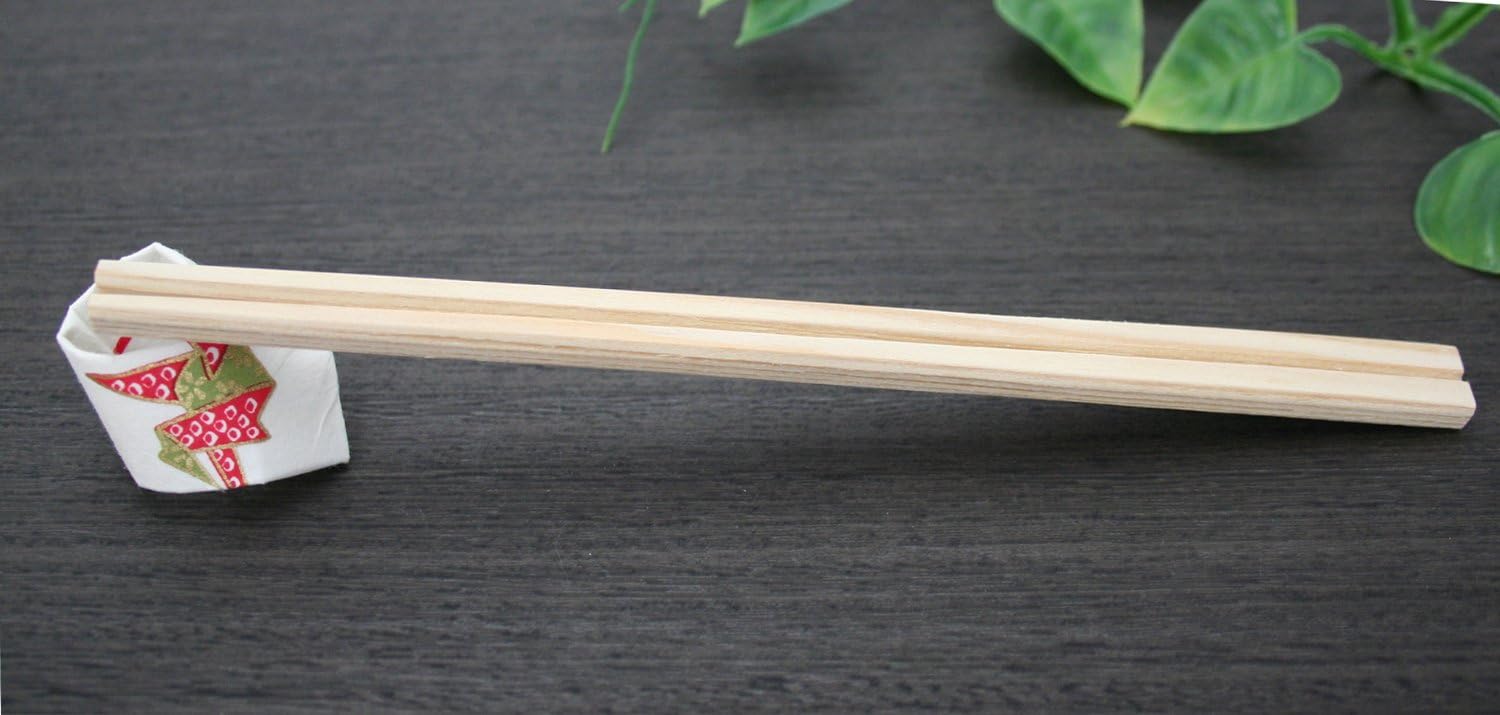 吉井商事 日本製 桧 元禄 割り箸 21cm 50膳 ポリ入 懐石 料亭 YOS-041