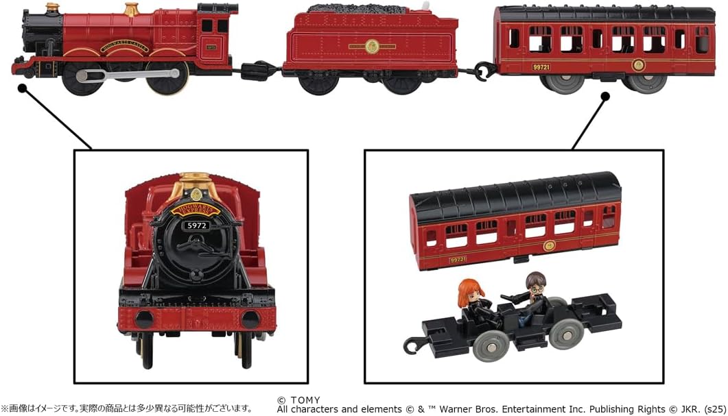 Takara Tomy Plarail Harry Potter Hogwarts Express Train Toy for Ages 3 and Up