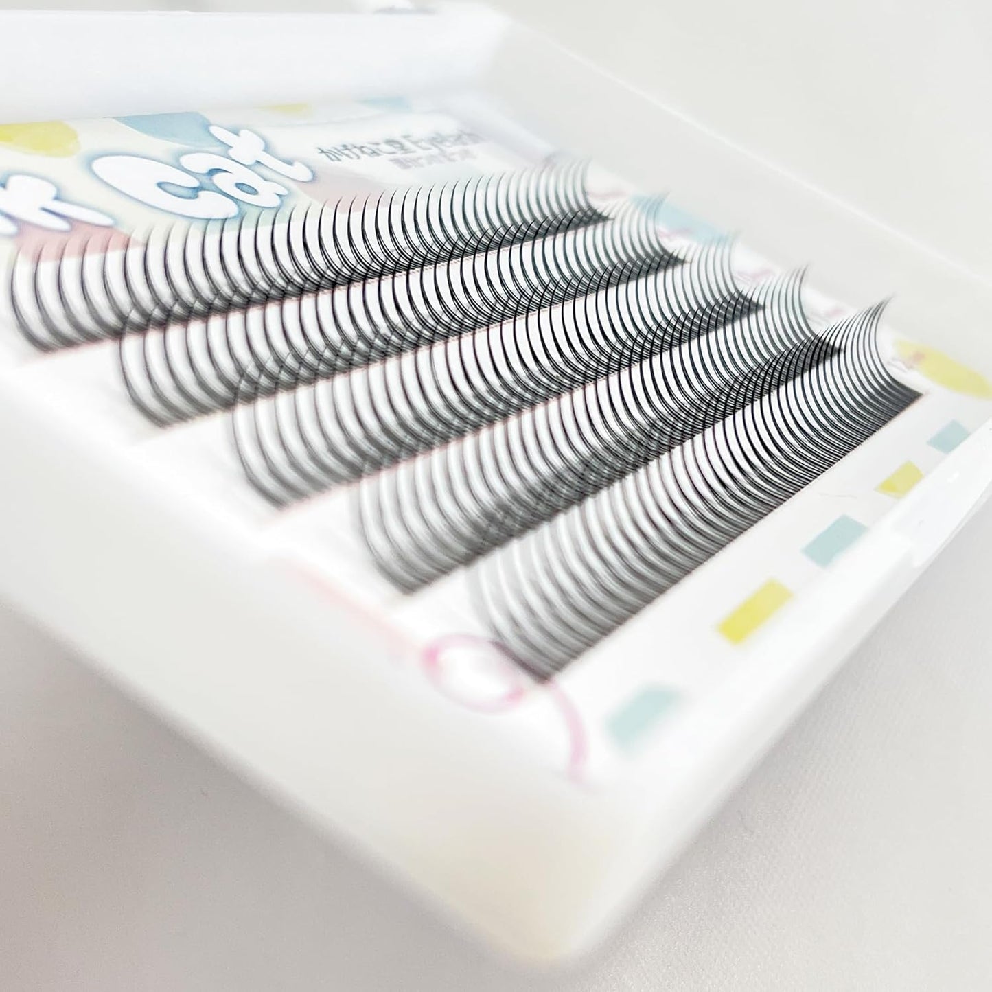 Kagenekodo Partial False Eyelashes (Black, Hair Bundles Type 8mm-12mm IS-BL)