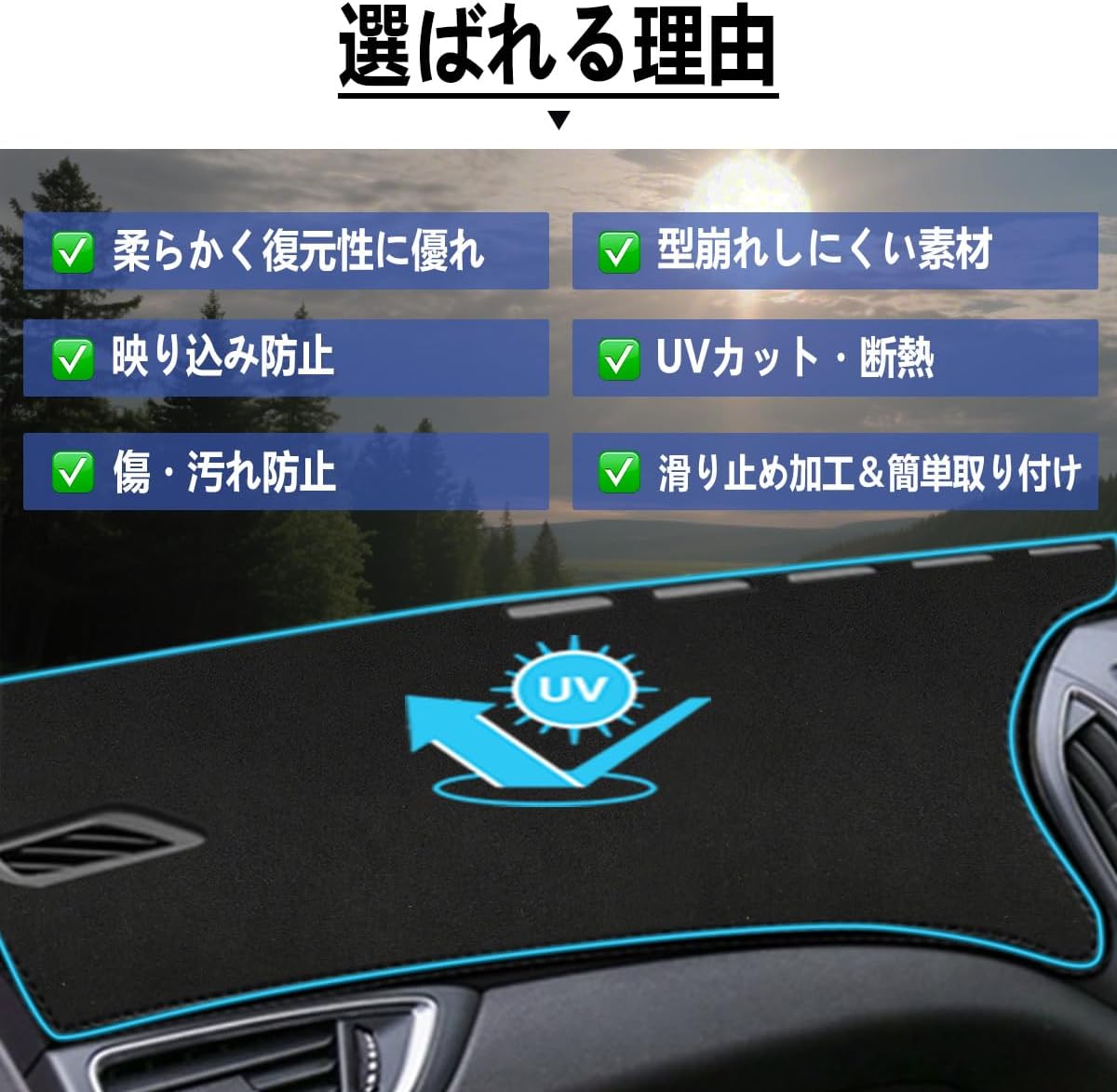 Toyota Prius 60 Series Dedicated Design Suede Style Dashboard Cover Dashboard Mat Sun Protection Mat Anti-Glare Durable Heat Resistant Interior Parts Dashboard Interior Black
