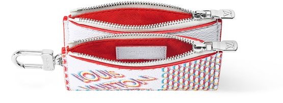 LOUIS VUITTON Double Zipped Card Holder - Image 4