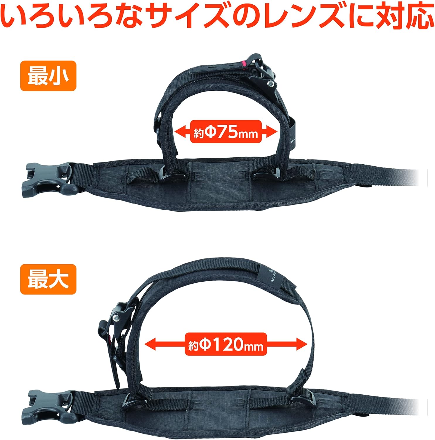 HAKUBA SLR Camera Holster GW-ADVANCE Camera Holster Light 02 S Black SGWA-CHLT2SBK Lightweight Camera Holster for Camera Shaking