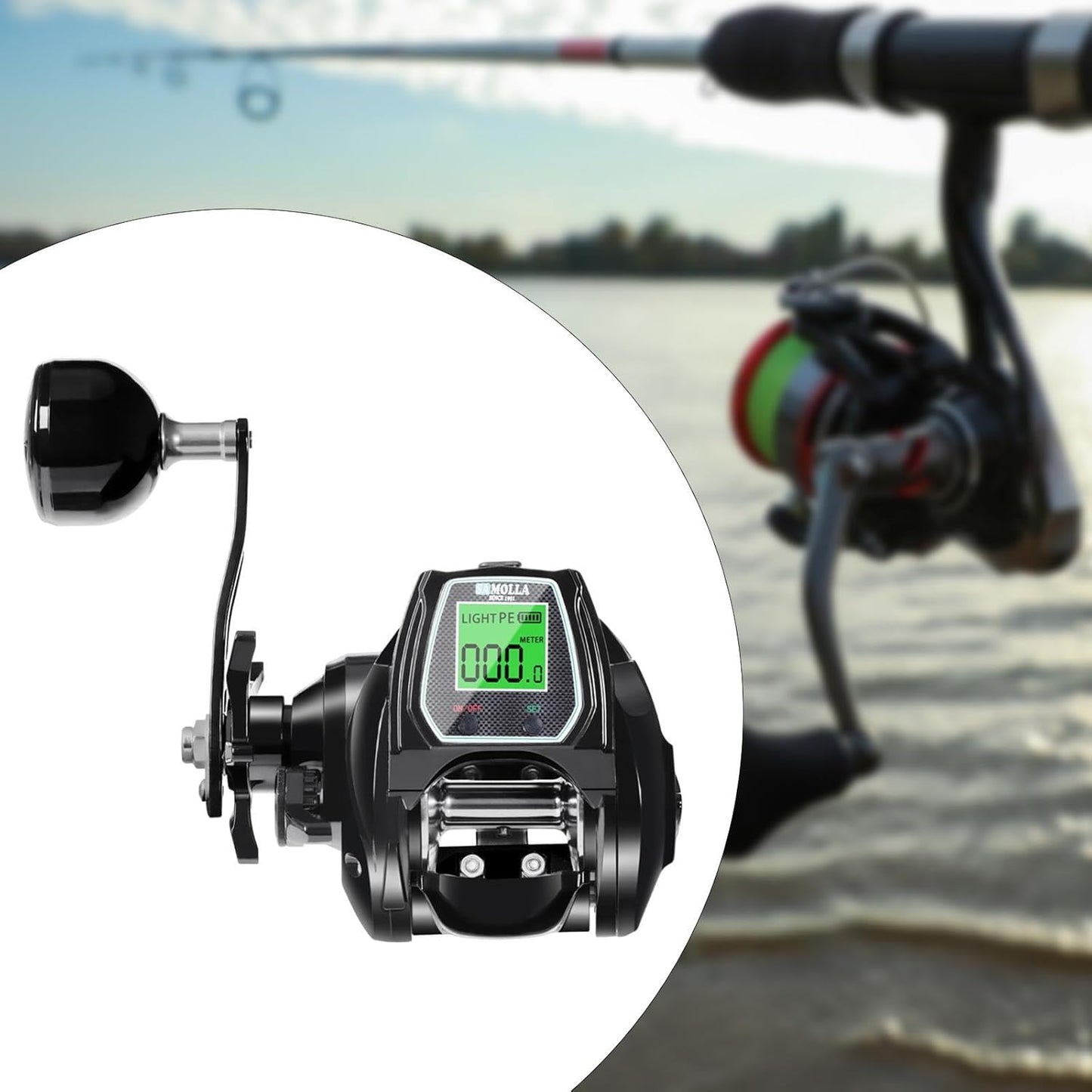 Advanced Electric Fishing Reel with Charging Function