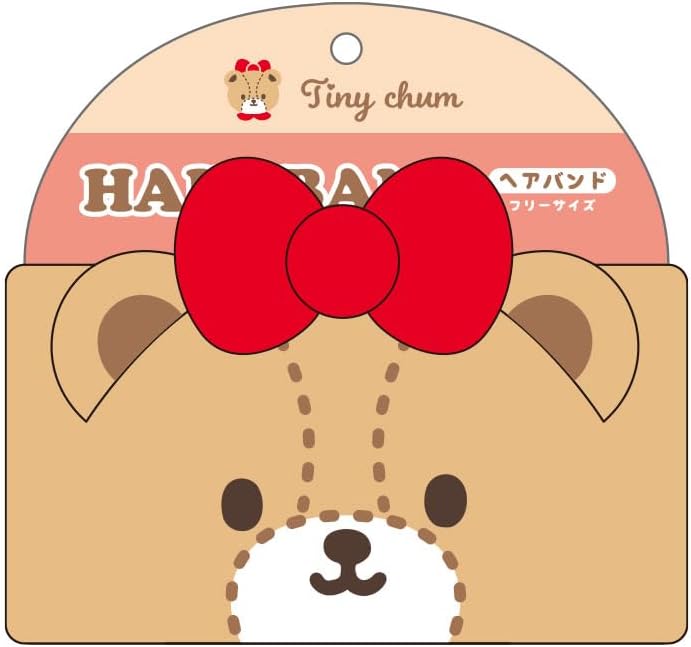 T'S Factory Sanrio Characters Hairband Tiny Cham H3.9 x 9.3 inches (100 x 235 mm) SR-5548086TC