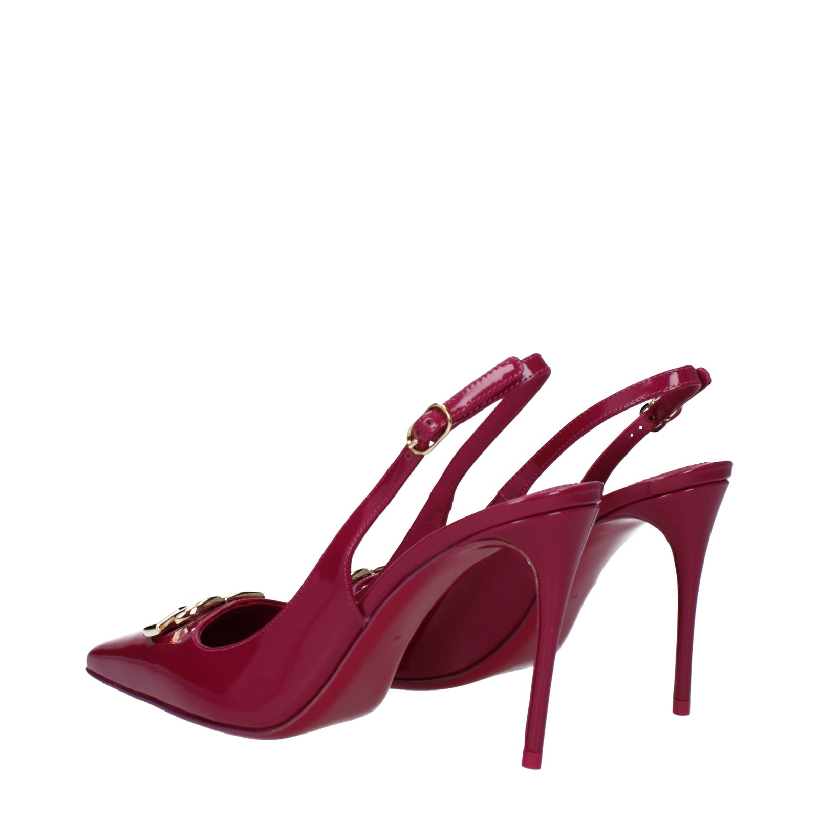 Dolce  Gabbana Dolce＆Gabbana Sandals CG0680A10378I484女性革紫/シクラメン - Image 4