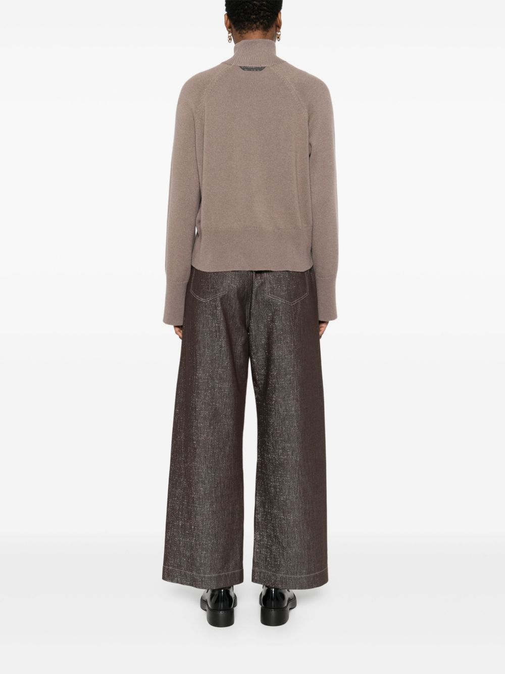 Brunello Cucinelliウールタートルネックセーター - Image 4