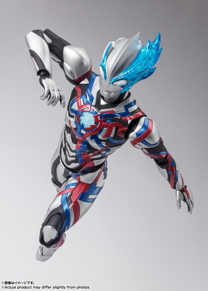 BANDAI SPIRITS S.H. Figuarts Ultraman Blazer, Approx. 5.9 inches (150 mm), ABS & PVC, Pre-painted Action Figure