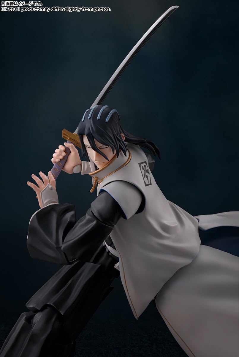 TAMASHII NATIONS S.H. Figuarts BLEACH Millennial Blood War: Shiraya Kutsuki Approx. 6.1 inches (155 mm), ABS & PVC Pre-painted Action Figure