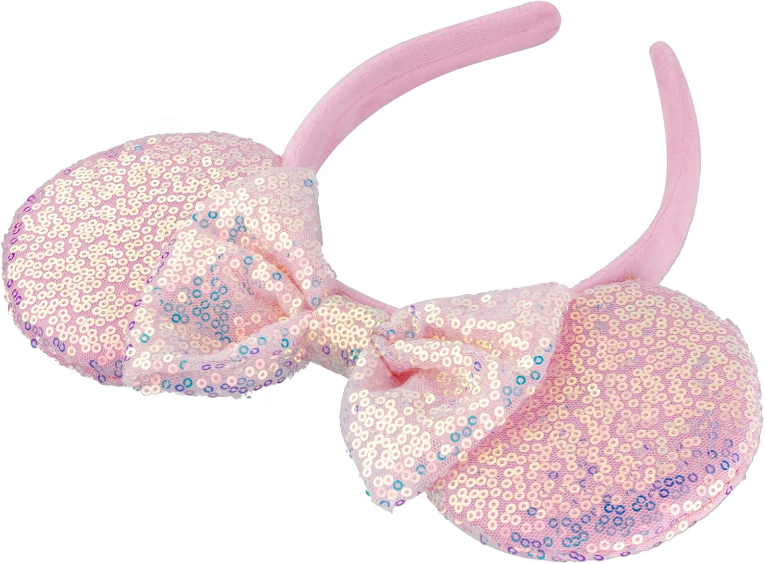 DRESHOW Mouse Ears Bow Sequins Party Decoration Cosplay Costume for Girls and Women