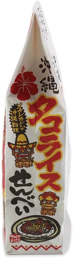 Kubakasaya Snack Sweets, Okinawa Souvenir, Sweets, Snacks, Snacks, Agu Pig, Taco Rice, Crispy, Gourmet, Delicious Nanpo, Okinawa Senbei (Toca Rice)
