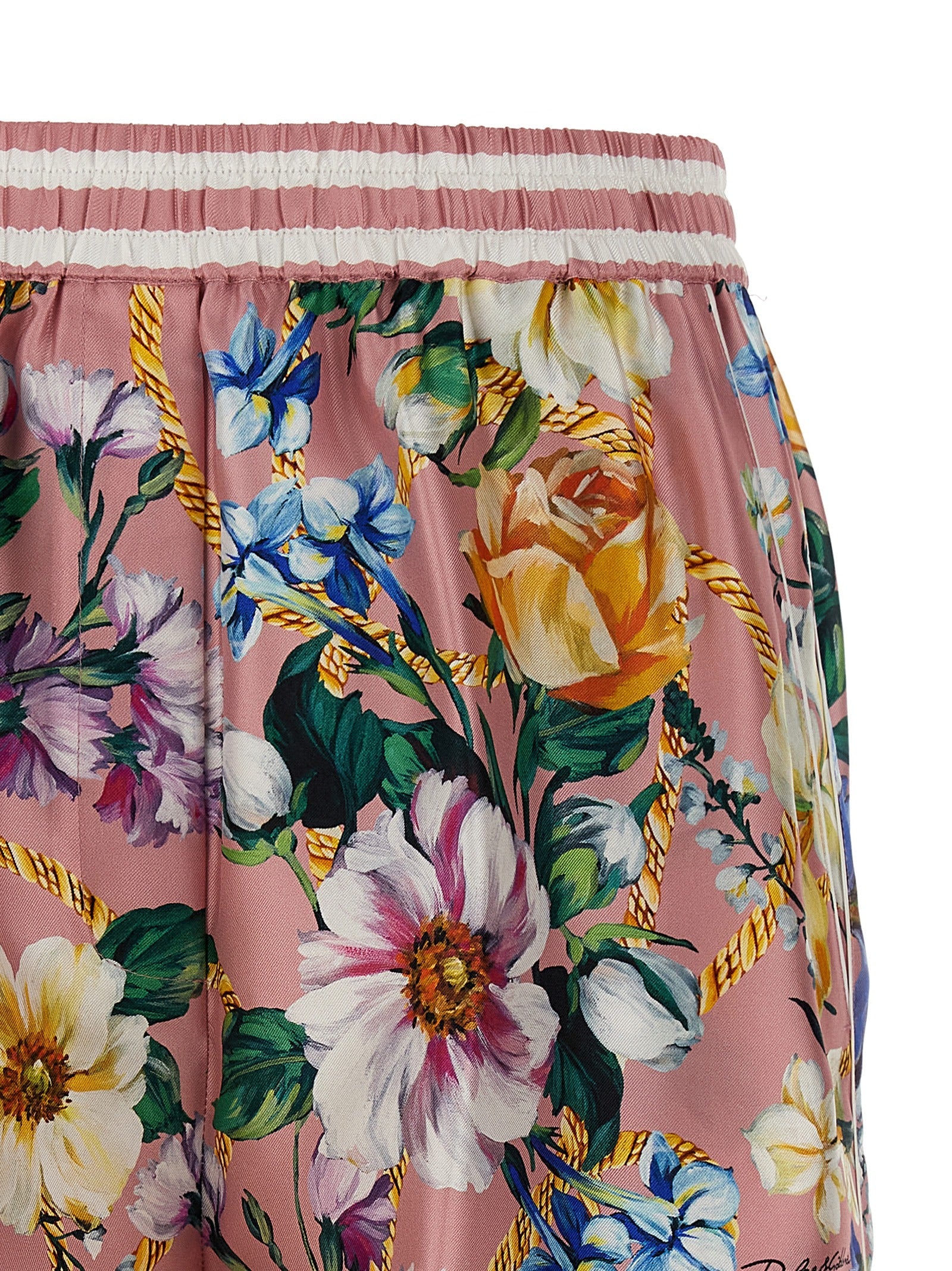 Dolce  Gabbana ドルチェ＆ガッバーナフローラルバミューダショーツ - Image 4
