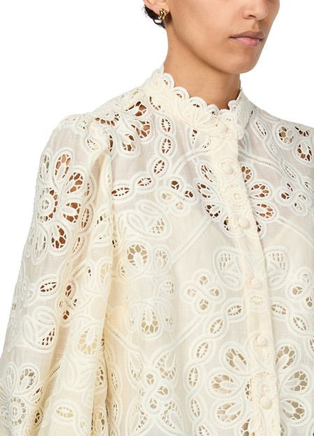 ZIMMERMANN Rhiannon embroidered blouse - Image 4