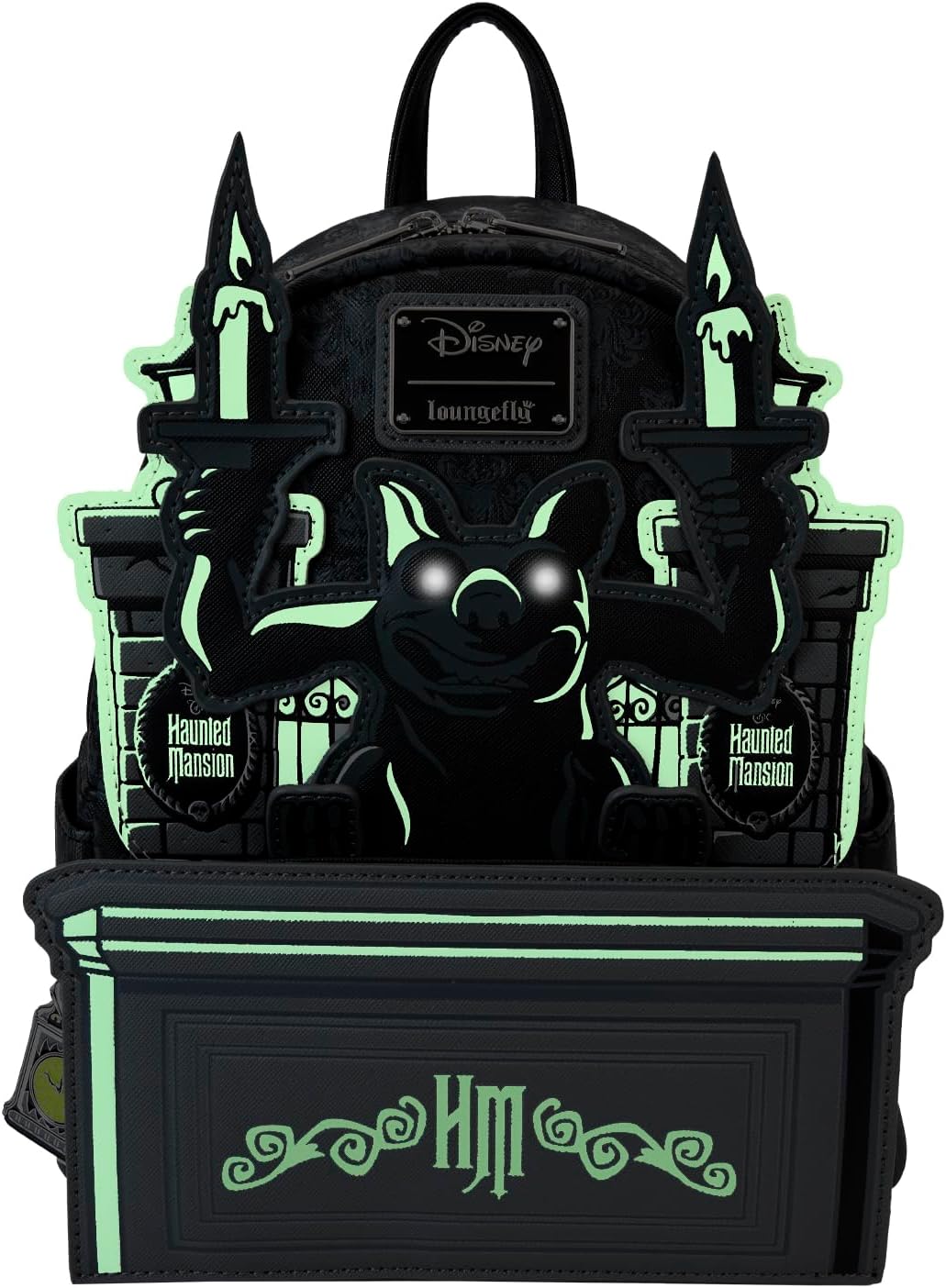 Mochila Mini de Gargoyle con Papel Pintado de la Mansión Embrujada de Disney de Loungefly