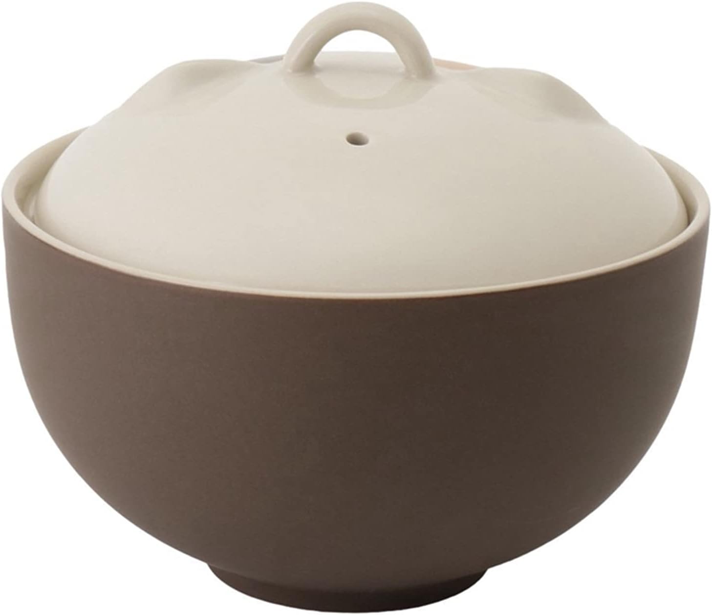 Tableware, Udon, Buckwheat Ceramic Rice Bowl, Instant Noodle Bowl, Soup Bowl, Home, Restaurant, Ramen, Commercial Use (Color : Brown, Size: One Size)
