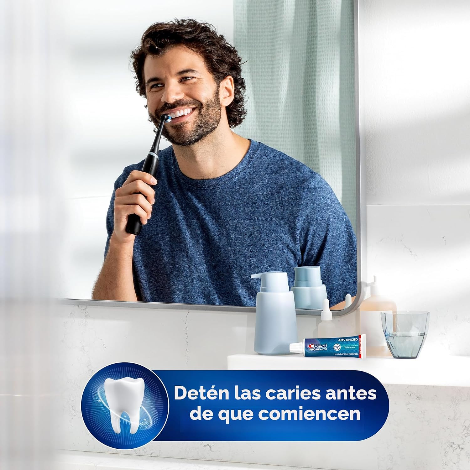 Crest Pro-Health Pasta dental con protección antibacteriana avanzada - Paquete de 4, tubos de 5 onzas