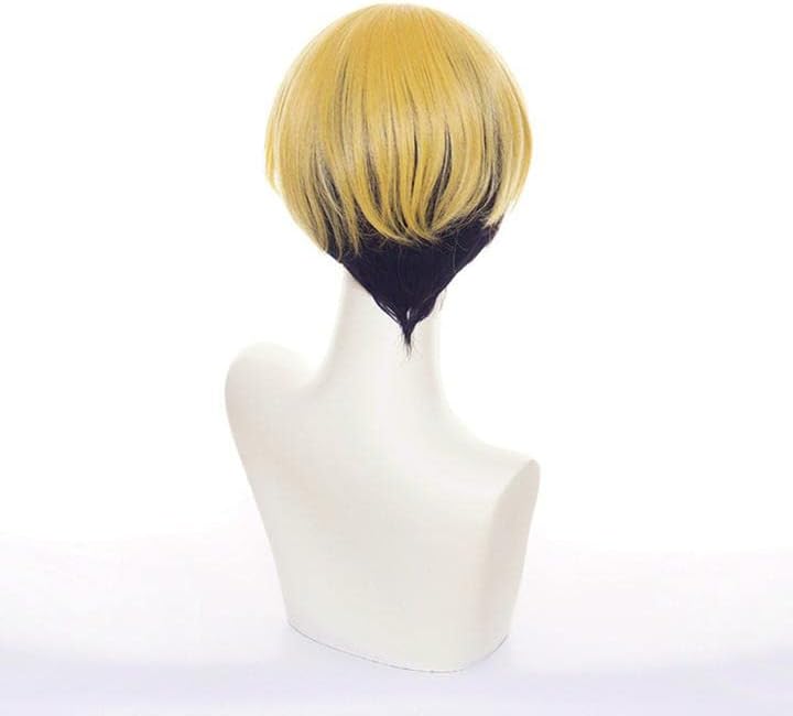 LVMEY Tokyo Revengers Cosplay Wig, Chifuyu Matsuno, Heat Resistant, Disguise Wig, Cosplay Wig, Wig Cosplay Costume, Comic Event, Halloween, Christmas, Cultural Festival, School Festival, Wig Net