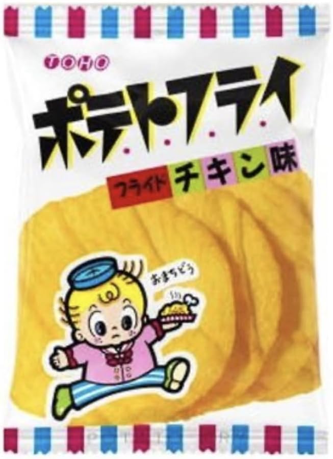 Toho Seika Assorted Potato Fries, Set of 18 Bags, 6 Bags of Assorted Potato Butter, Kalbi Grilled & Fried Chicken, Japanese Snacks, Individually Wrapped, Treats, Adult Buy, Children's Parties, Prizes