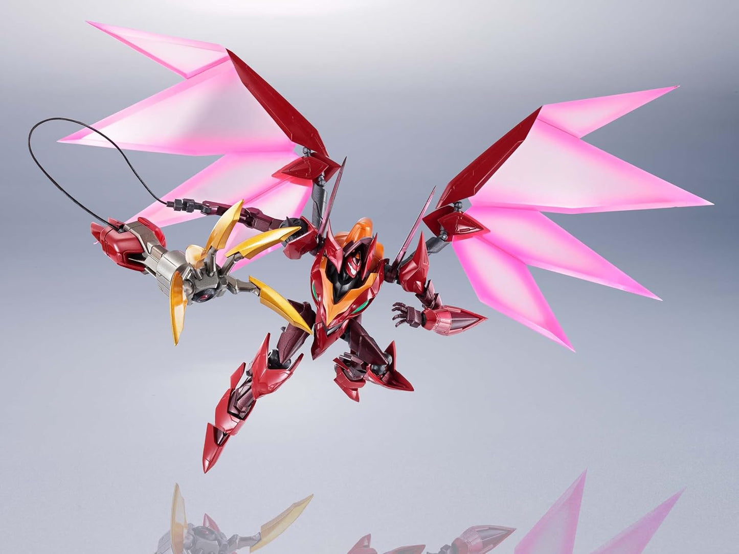 Metal Robot Spirits Code Geass (Side KMF) Guren Type-8 Elements Seiten, Approx. 5.7 inches (145 mm), ABS & PVC & Die-cast Complete Painted Articulated Figure