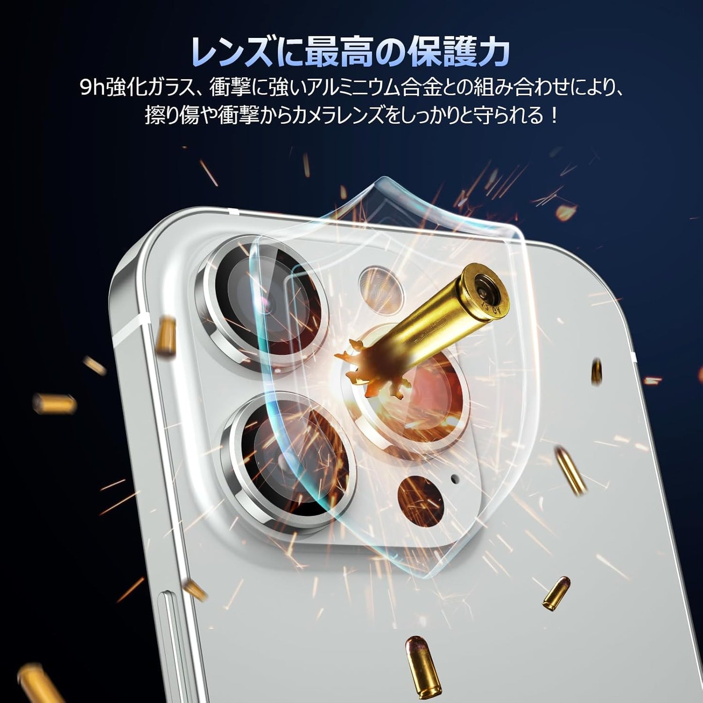 Podick Camera Film for iPhone 16 Pro/16 Pro Max, Camera Cover, 9H Tempered Glass, Aluminum Alloy for iPhone 16 Pro/16Pro Max, Camera Protector, Anti-Scratch, Shockproof, High Transmittance, Black