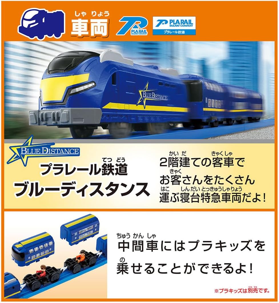 Takara Tomy Plarail Let's Move Your Town! Plarail Best Selection Set Train Toy for Ages 3 and Up