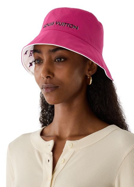 LOUIS VUITTON Monogram Infinity Bucket Hat - Image 4