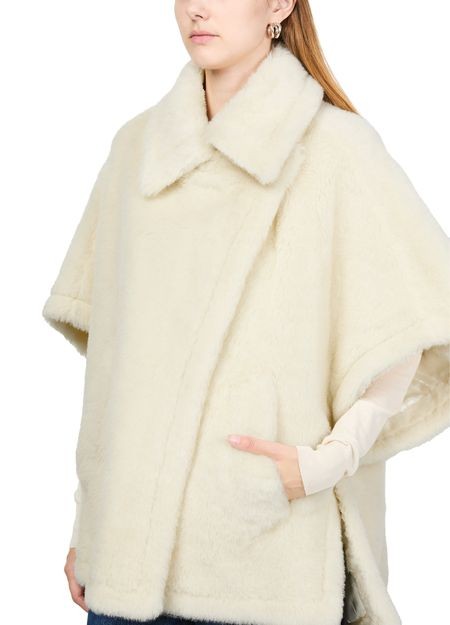 MAX MARA Tebe Teddy cape - Image 4