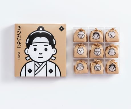Okayama Confectionery Kinakobi Dango Food Comparison Set, 3 Boxes, Koeido, Takeda, Yamakata Eijudo