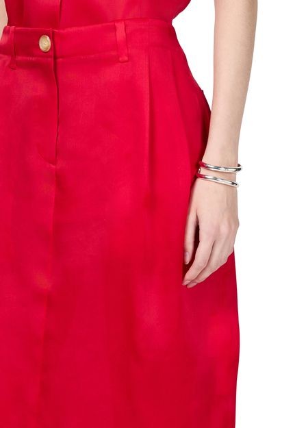 KHAITE Lucian silk long skirt - Image 4