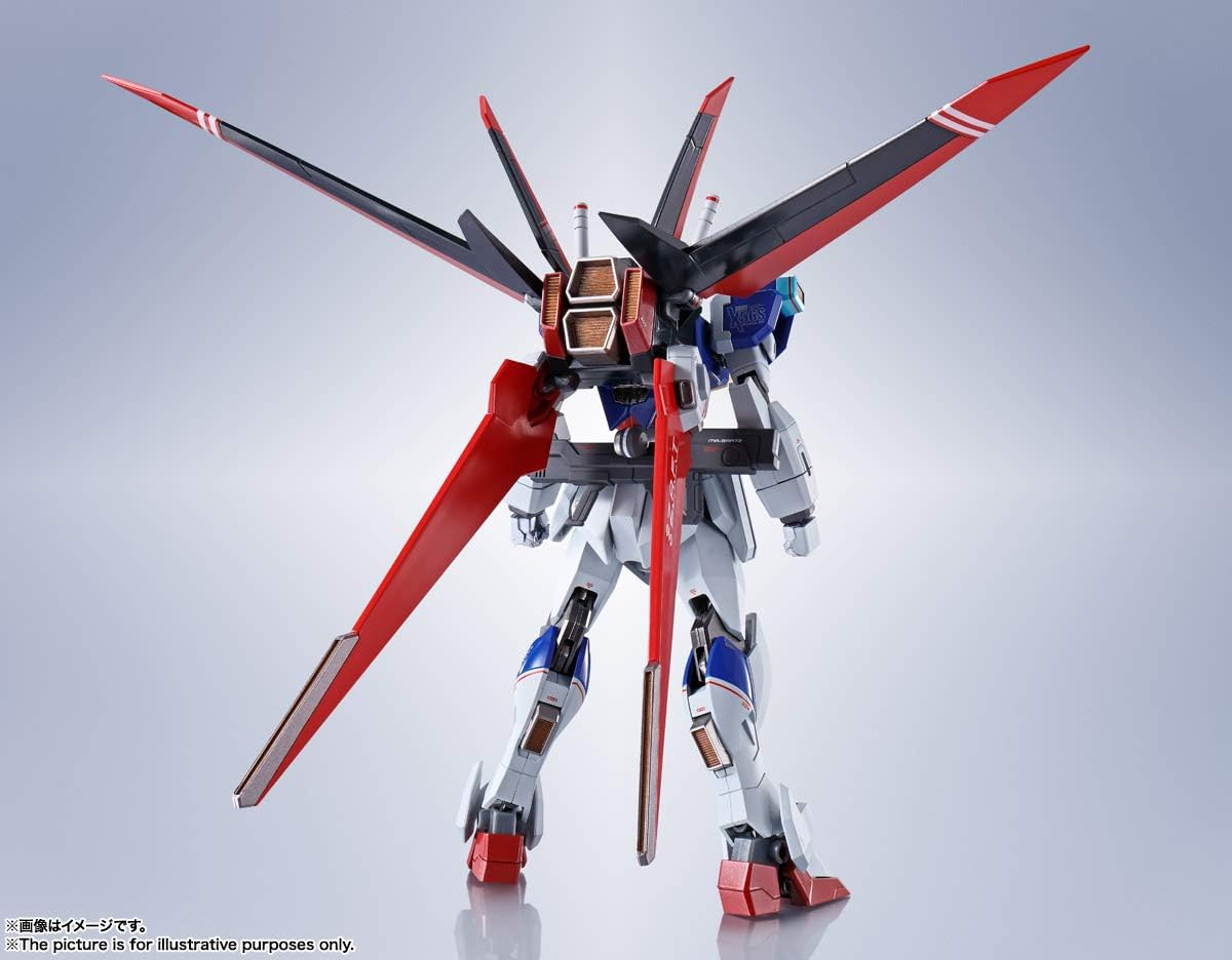 Metal Robot Spirits Mobile Suit Gundam SEED DESTINY Side MS Force Impulse Gundam, Approx. 5.5 inches (140 mm), ABS & PVC & Die Cast Pre-painted Action Figure