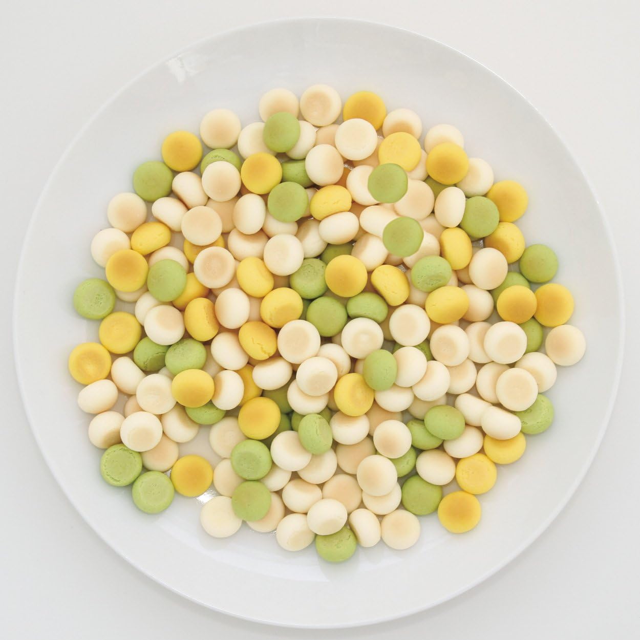 Petio Delicious Slim, Sugar & Fat Double Zero Crispy Bolo Mixed with Vegetables, 2.8 oz (80 g) x 5 Pieces