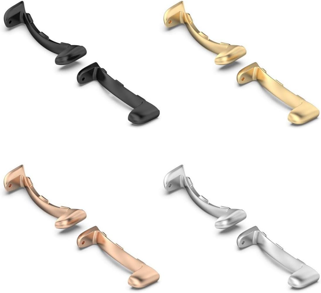 SOOYEEH Band Adapter for Google Pixel Watch Replacement Band Adapter for Google / Pixel Watch / 0.8 inch (20 mm) Wide Strap Connector Replacement Hardware Coupler 4 Colors Available, Stainless Steel,