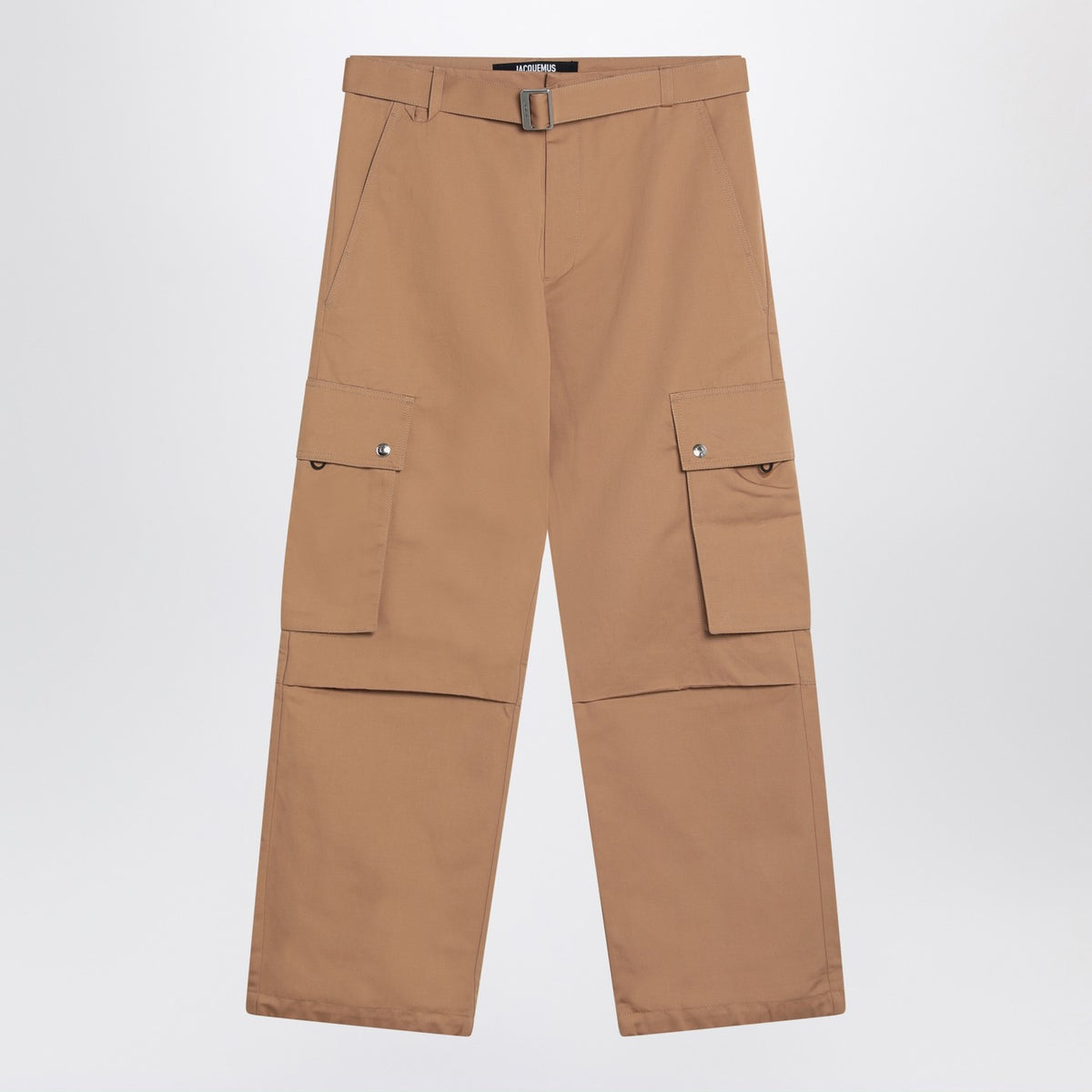 Jacquemus ジャックエマスキャメル色の貨物ズボン - Image 4
