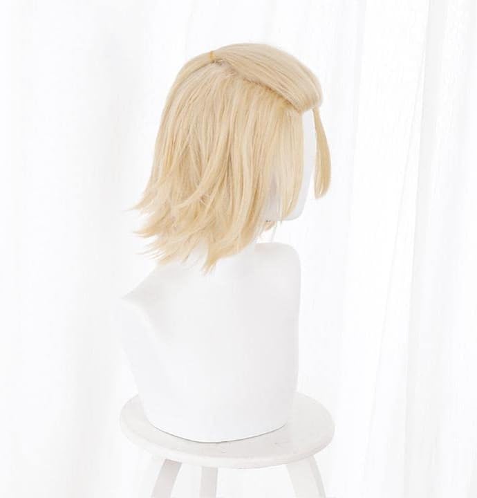 LVMEY Tokyo Revengers Cosplay Wig, Manjiro Sano, Heat Resistant, Disguise Wig, Cosplay Wig, Cosplay Costume, Comic Event, Halloween, Christmas, Cultural Festival, School Festival, Wig Net Included