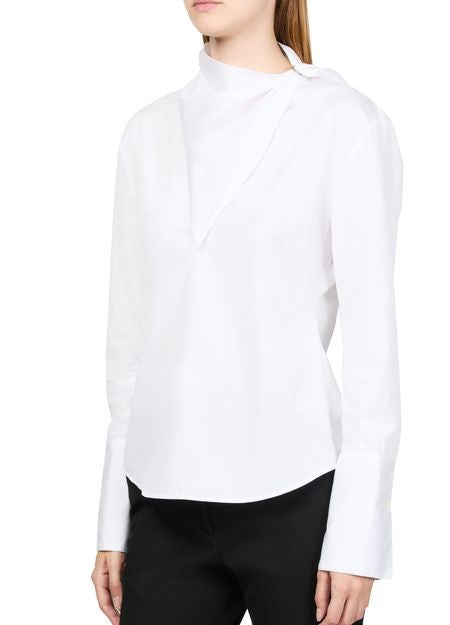 COURREGES Knotted poplin blouse - Image 4